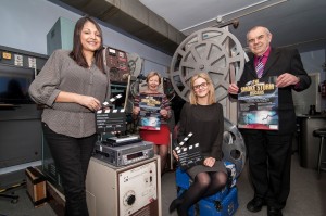 (L-R) Nisa Heys (Live Well Suffolk), Elspeth Gibson (Suffolk Tobacco Control Alliance), Laura Beale (Live Well Suffolk) and Councillor Graham Newham (Suffolk County Council).